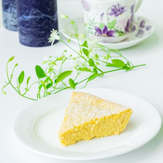 GF Coconut Lemon Custard Pie