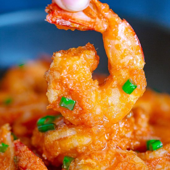 Prawns With Spicy Tomato Sauce