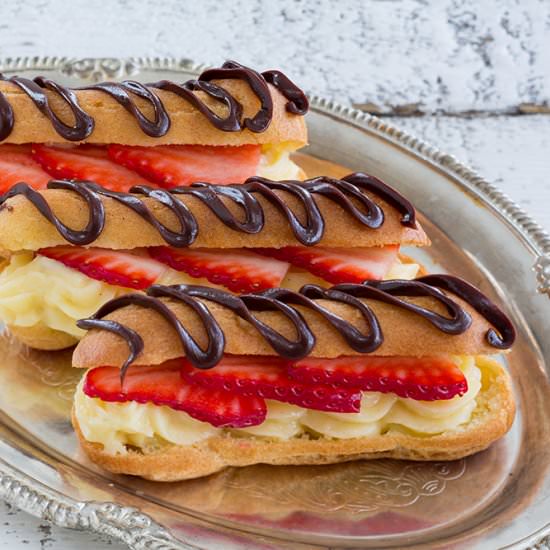 Dairy Free Eclairs