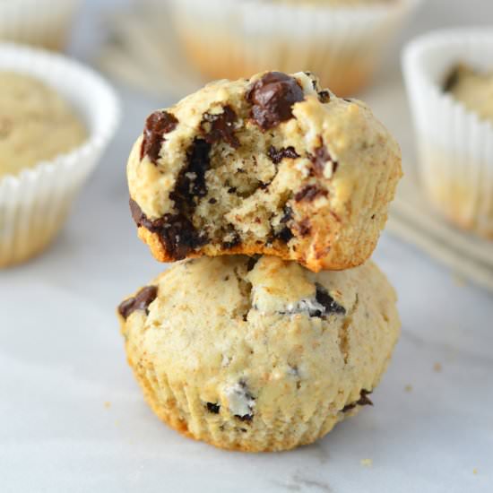 Chocolate Chip Oreo Muffins