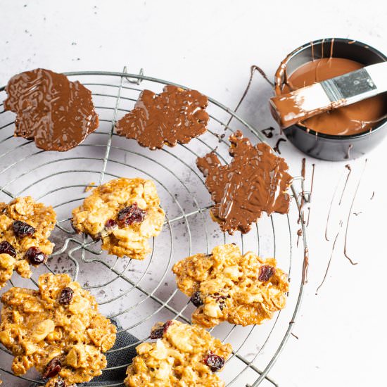 Nutty florentine biscuits