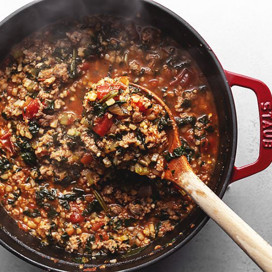 Italian Vegetable Stew with Sausage