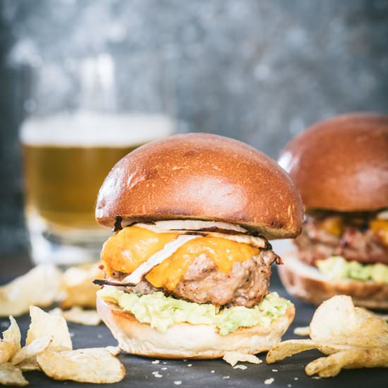 Southwestern Turkey Burger Sliders