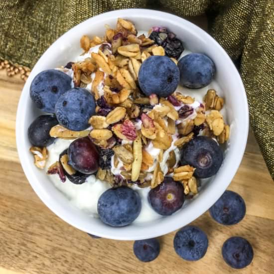 Almond Blueberry Granola