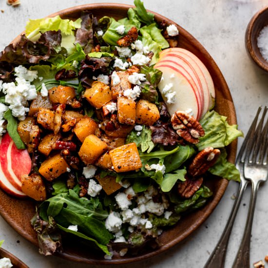 Maple Roasted Squash Salad