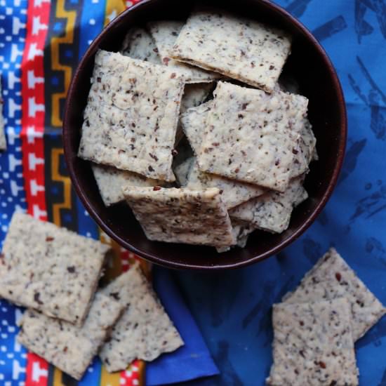 Homemade Seaweed Crackers