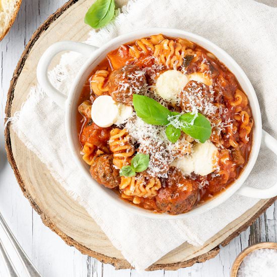Italian Meatball Soup