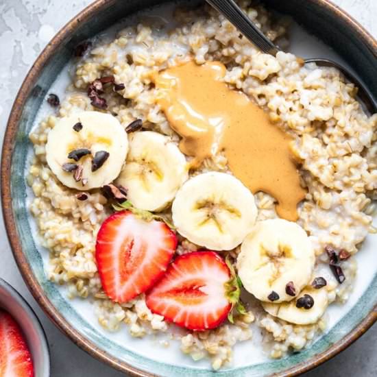 Instant Pot Steel Cut Oats