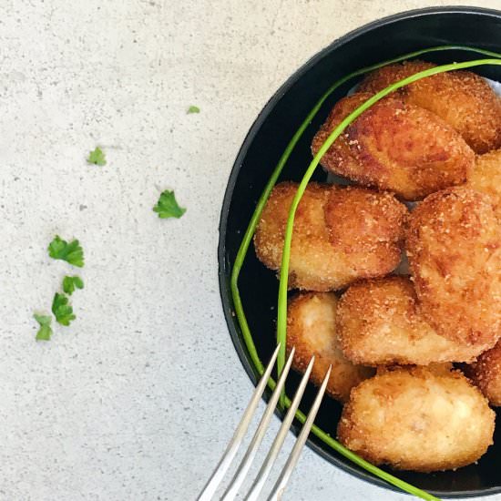 CROQUETTES WITH HAM AND CHICKEN
