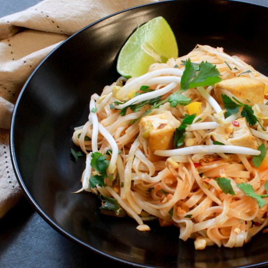 Easy Tofu Pad Thai
