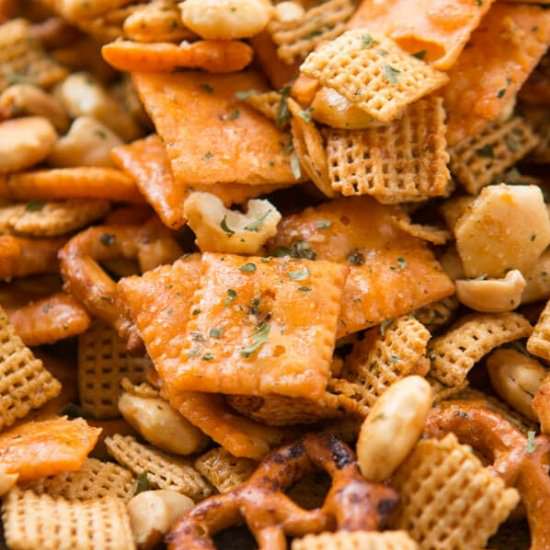 RANCH SLOW COOKER CHEX MIX