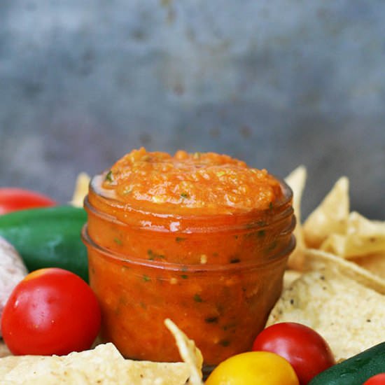 Roasted Tomato Salsa