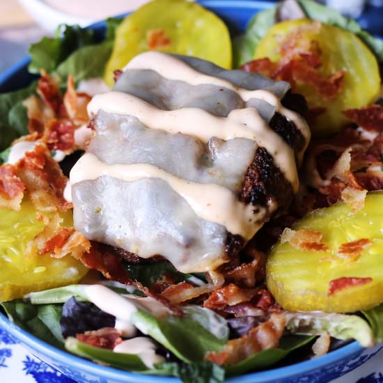 Keto Cheeseburger Bowl