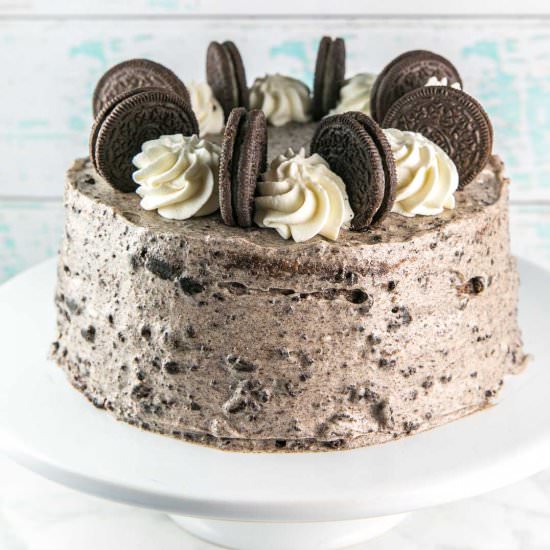 Chocolate Oreo Layer Cake
