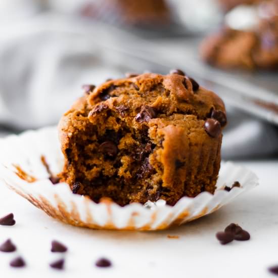 Healthy Pumpkin Muffins