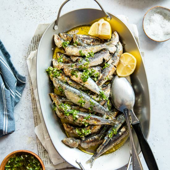 Easy Grilled Sardines