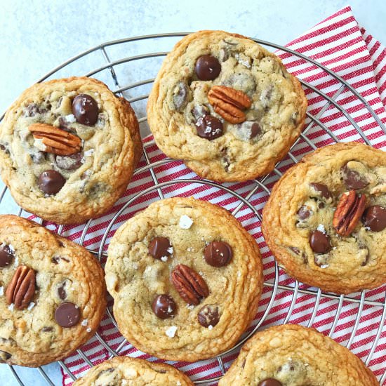 Salted Dark Chocolate Chip Pecan