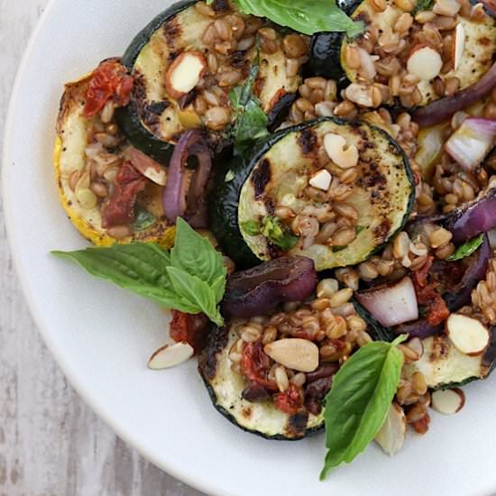 Grilled Summer Squash Salad
