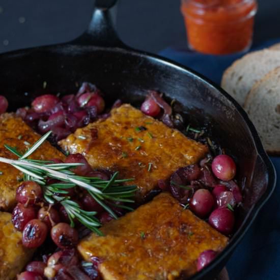 Easy Skillet Tempeh