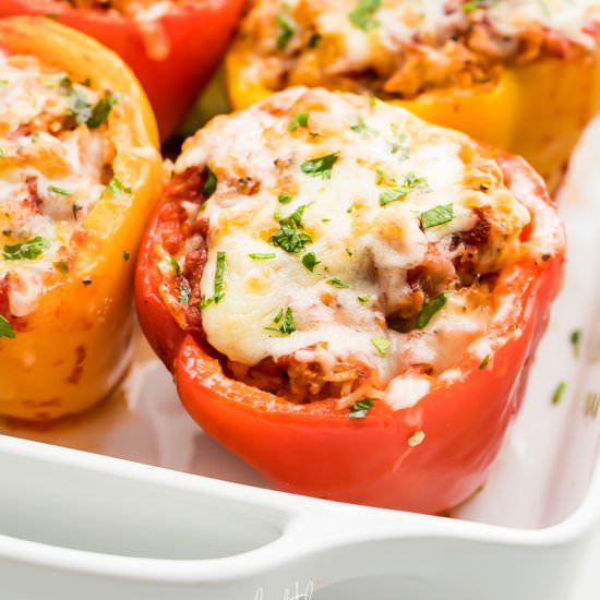 Turkey Stuffed Peppers