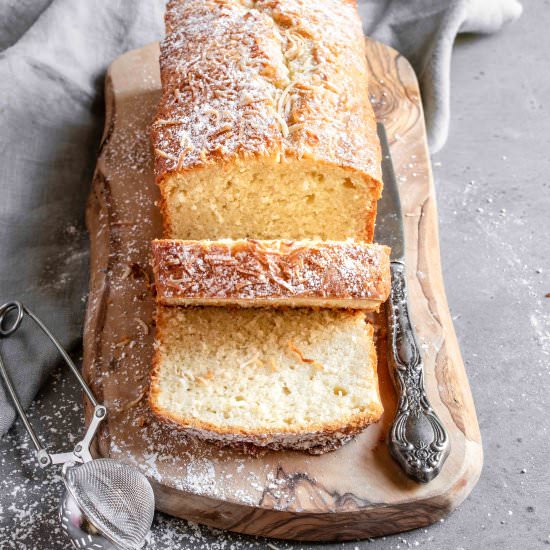 Triple Coconut Cake
