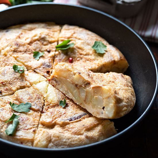 Spanish tortilla (omelette) recipe