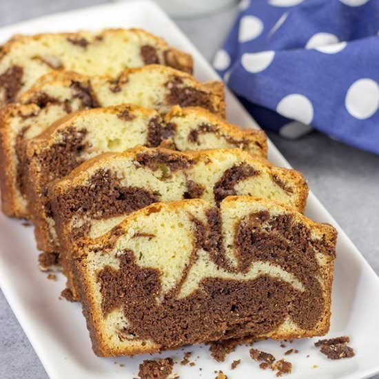 Marble Pound Cake