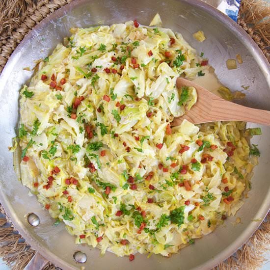 The BEST Fried Cabbage Recipe