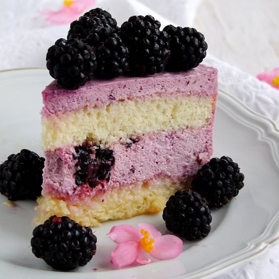 blackberry cake