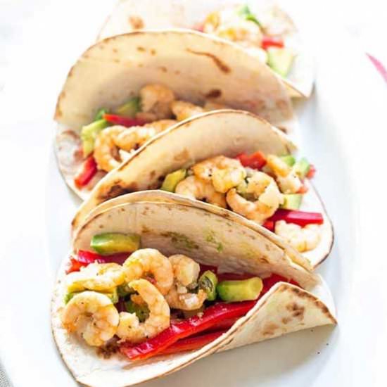 Shrimp tacos