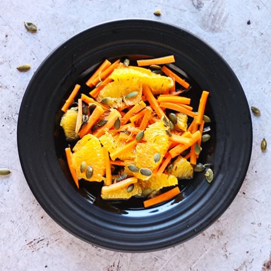 Orange, Carrot & Cumin Slaw