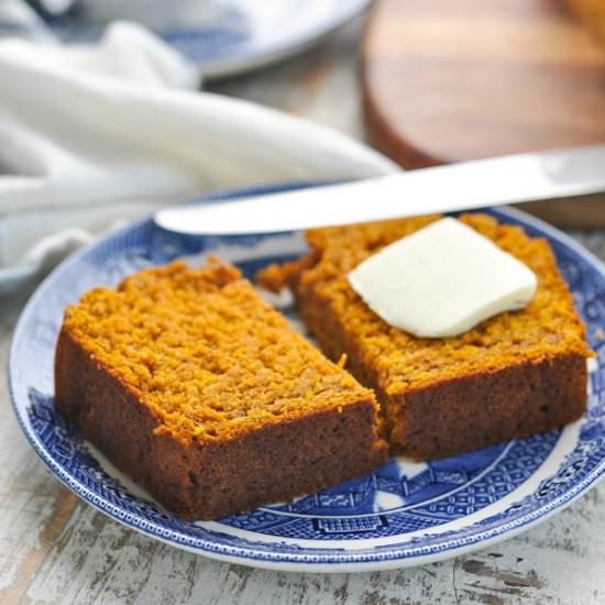 One Bowl Easy Pumpkin Bread Recipe