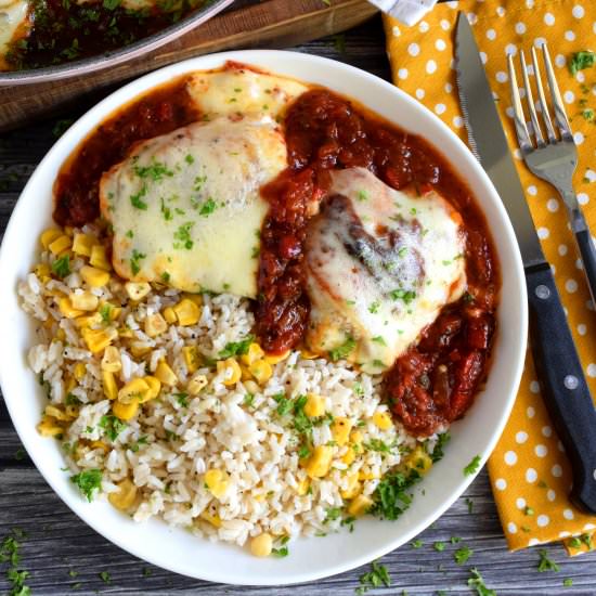 Cheesy Baked Chicken