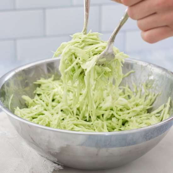 Cilantro Lime No Mayo Coleslaw