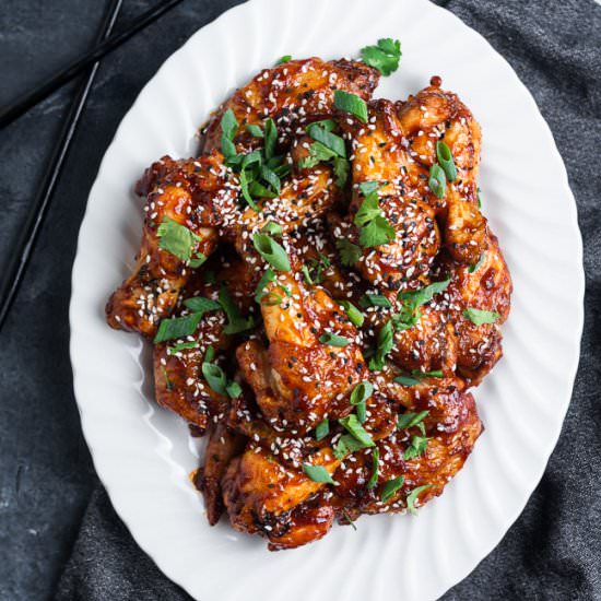Baked Chinese Chicken Wings