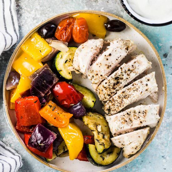 Sheet Pan Tzatziki Chicken