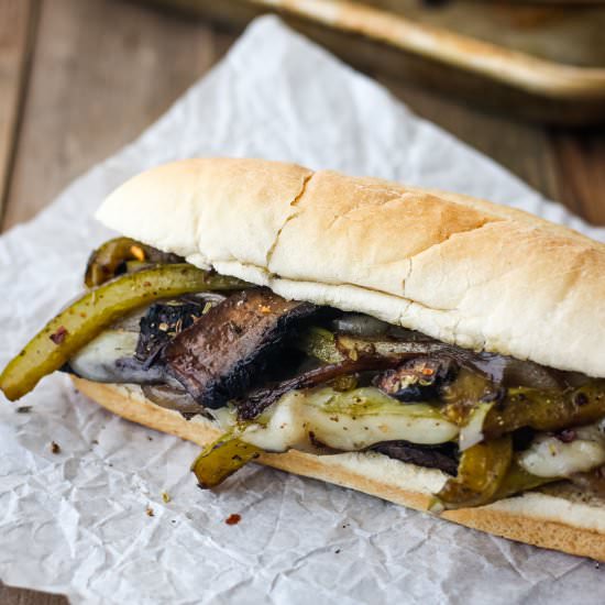Portobello Mushroom Sandwich