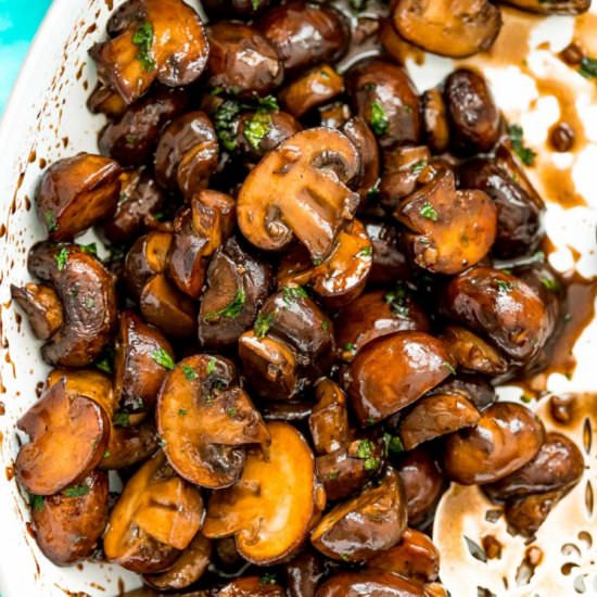 Sauteed Mushrooms with Balsamic