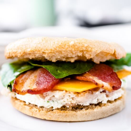 Egg White Breakfast Sandwiches