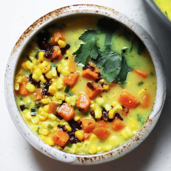 Sumac Corn Chowder