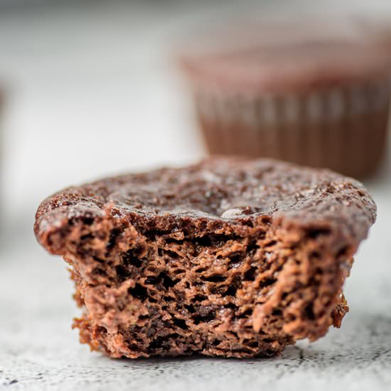 Flourless Chocolate Zucchini Muffin