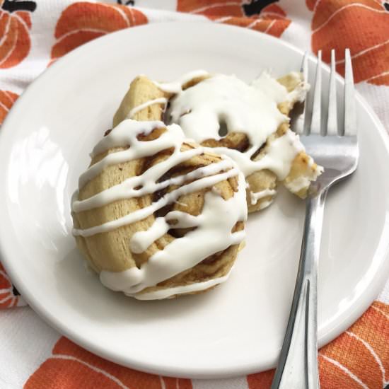 Pumpkin Cinnamon Rolls