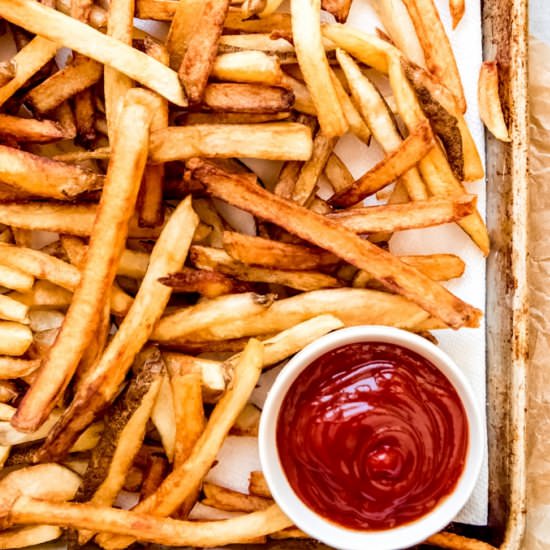 HOMEMADE FRENCH FRIES