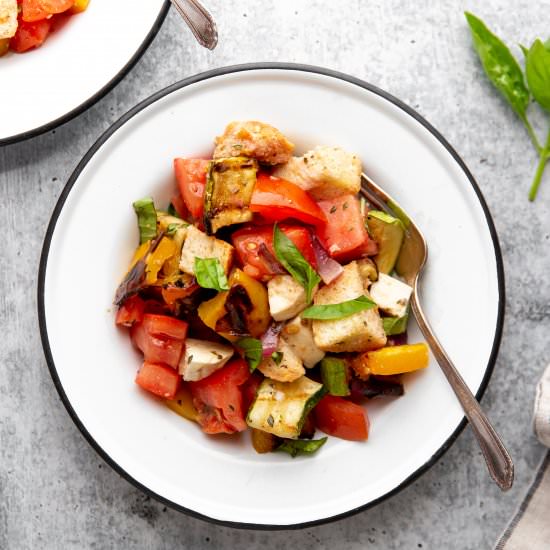Grilled Panzanella Salad