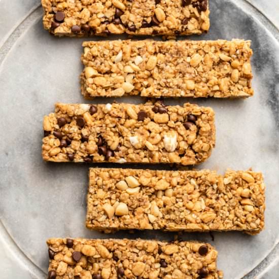 Homemade Chewy Granola Bars