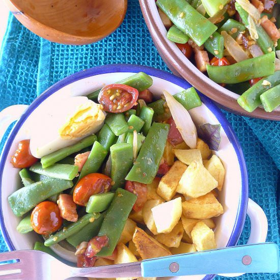 Sauté of Green Beans and Tomatoes