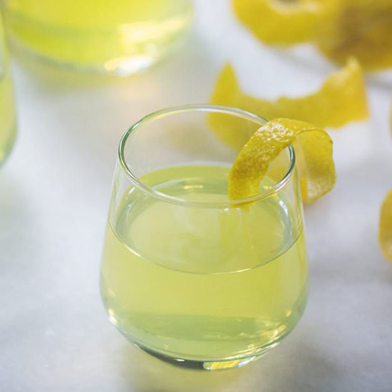Homemade Limoncello