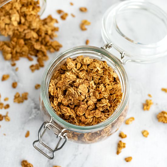 Vegan Granola (4 Ingredient)