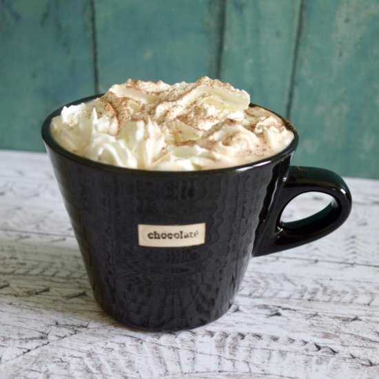 Pumpkin Spice Hot Chocolate