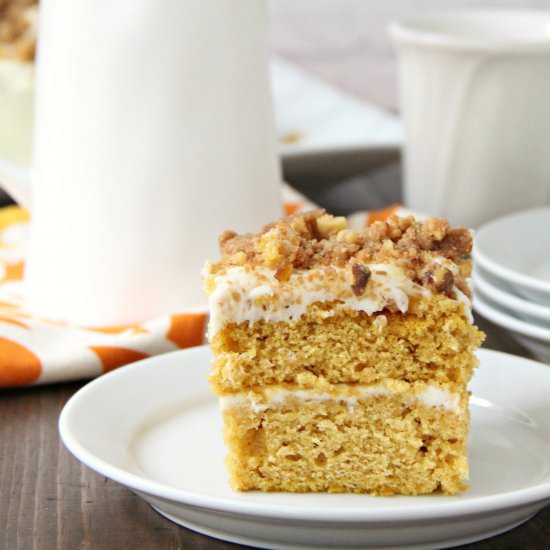 Pumpkin Crunch Cake